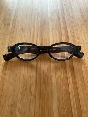 Sammann Peepers +1.25 Black Reading Glasses